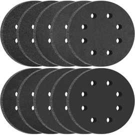KONGMING 125mm Sanding Discs Hook and Loop 8 Hole Wet and Dry 100 pcs Grit 80 120 180 240 320 400 600 800 1000 2000 for Orbital Sander