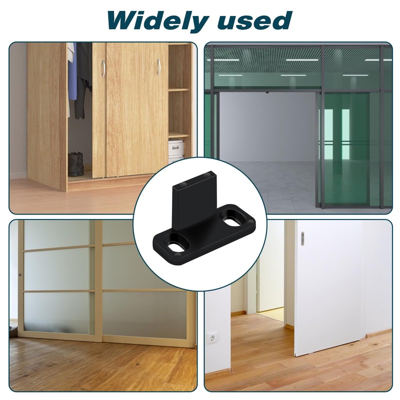 8 Pcs Sliding Closet Door Floor Guide Floor Mounted Door