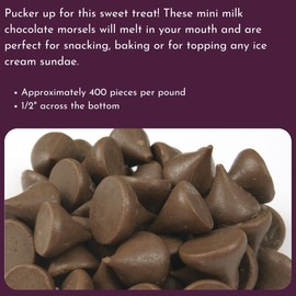 WinCrest Mini Unwrapped Hershey Kisses - 1.5 Lb Tub