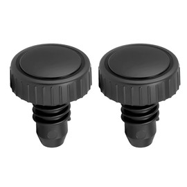 Durlo 3Pcs Cue Butt Protectors Pool Cue Bottom Cover Rubber Bumper Lightweight Shock Absorbing Caps