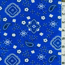 Bandana Fabric 15 Yards Wholesale by The Bolt-Royal