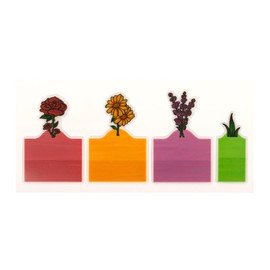 Kikkerland Notizzettel Blume