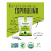 Alga Spirulina Máxima Orgánica Vegan Kosher 500 Tabs