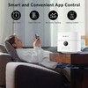 HomBreez Air Purifier and Humidifier Combo for Bedroom, Covers Up