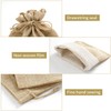 Homealexa 20 Piece Jute Jute Bags 15 x 20 cm