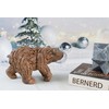 Hymmah Brown Bear Statue Home Decor Statue Rustic Home Decorations