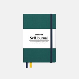 BestSelf Self Journal 13-Week Productivity Journal with Prompts, Undated Planner and Guided Journal for Women and Men, Forest