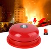Garsent Fire Alarm Bell, 220V/24V/12V 6inch Stainless Steel School Factory