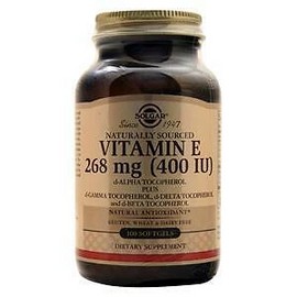 Solgar Vitamin E - 268 mg (400IU) 100 sgels 33984035416