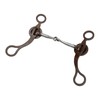 Horse Mouth Bit Hand Carved Antique Bronze Rustproof Stainless Steel