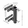 Lifeswell Heavy Duty Deck Railing Umbrella Holder, Adjustable Patio Umbrella