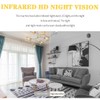 KJGVCENK 2024 Upgraded Mini Indoor Security Wireless Home Camera,Security Camera