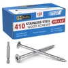 #10 x 3.5 Stainless Steel Deck Screws, 150Pcs 410 Grade