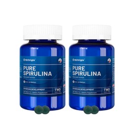 Ende Origin Pure Spirulina 120 tablets x2 Vegetable chlorophyll Lack of vitality, low stamina, 2 boxes / 엔젯오리진 퓨어 스피루리나 120정 x2개 식물성 엽록소 활력부족 체력저하, 2박스