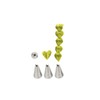 Leaf Piping Tip #352, 3-Piece Set – Create Stunning Leaves