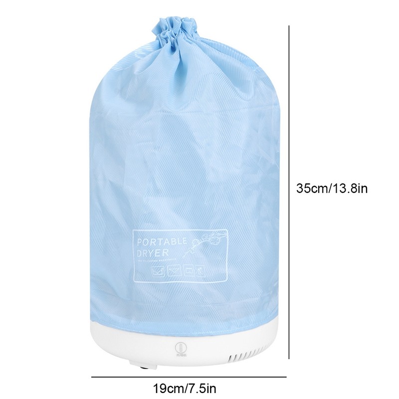 Portable Household Clothes Drying Bag Mini Folding Electric Dryer Machine