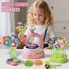XDR Fabric Flower Craft Kit for Girls - DIY Bouquet