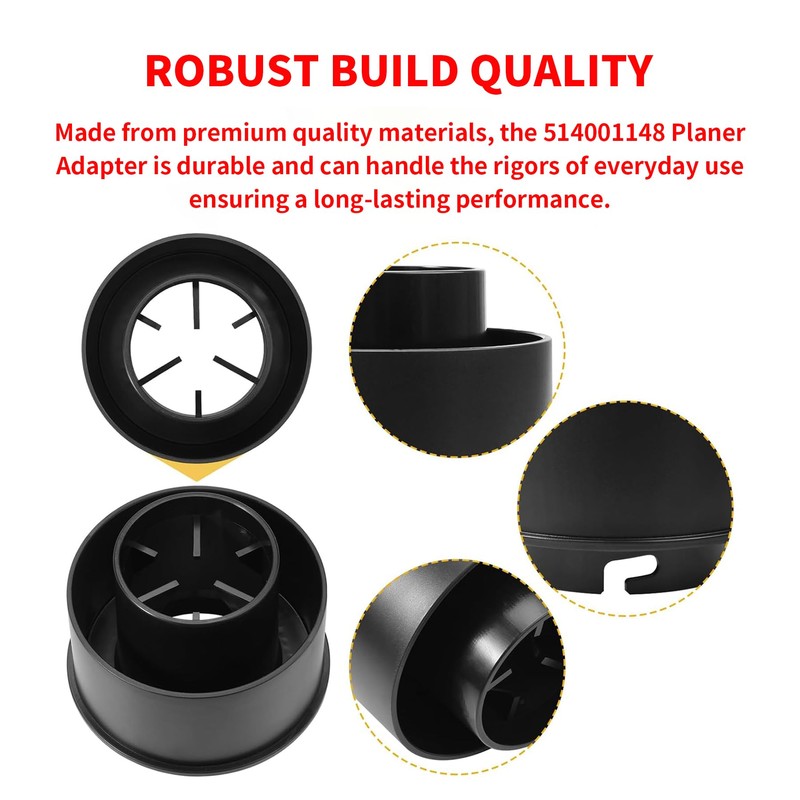 Thaekuns 5140011-48 514001148 Planer Adaptor for DeWalt DW735 DW735X