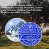 1 Year Sobriety Coin Sobriety AA Chips AA Coins, Recovery
