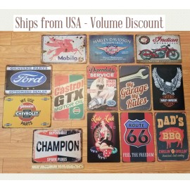 Gulf Oil Tin Sign Gulf Gasoline No-Nox Lube Motor Oil Logo Pump Man Cave Gas Art