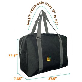 SNAILEMON For Spirit Airlines Lightweight Extra-durable Travel Duffel Bag Tote Carry on Luggage Sport Duffle Weekender Overnight Gym Yoga Camp Versatile Carrying Bag (Pirate Black)