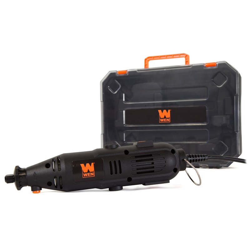 WEN 23103 1-Amp Variable Speed Rotary Tool with 100+ Accessories,