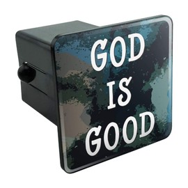 GRAPHICS & MORE God is Good Christian Inspirational Religious Tow Trailer Hitch Cover Plug Insert 2"