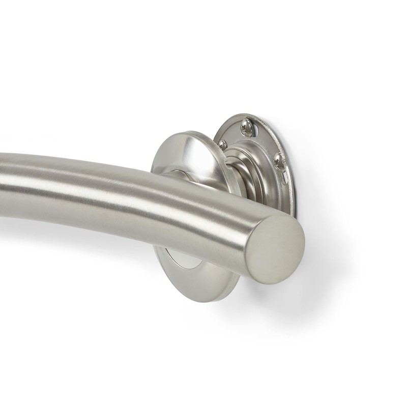 Seachrome 48 inch Bathroom Wave Grab Bar Satin Finish