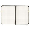 Idena 209283 A7 notebook, squared, with bookmark and inner pocket,