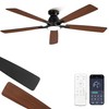 Fanbulous 60 inch Ceiling Fans with Lights, Smart Flush Mount