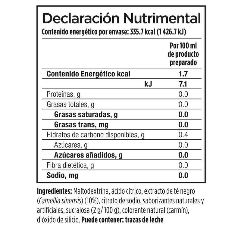 Té Helado Alessa Jamaica Limón 160 g