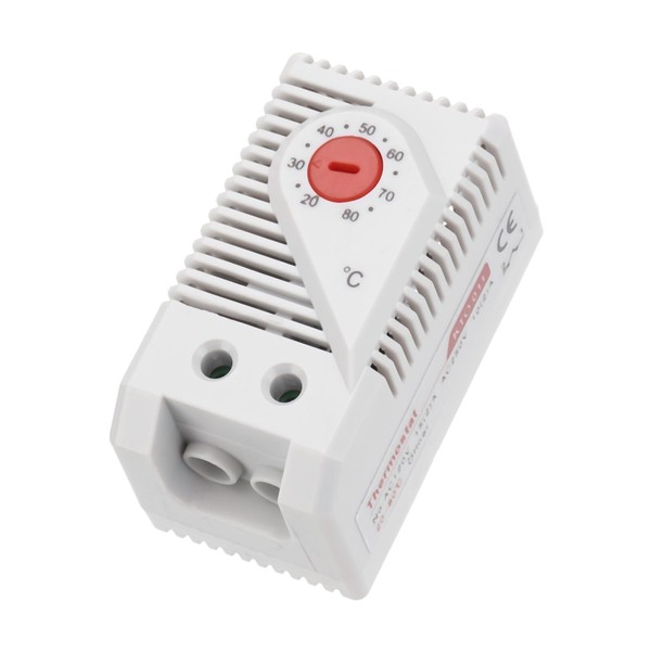 sourcing map Mechanical Switch Thermostat KTO011 Cabinet Temperature Controller 20-80°C