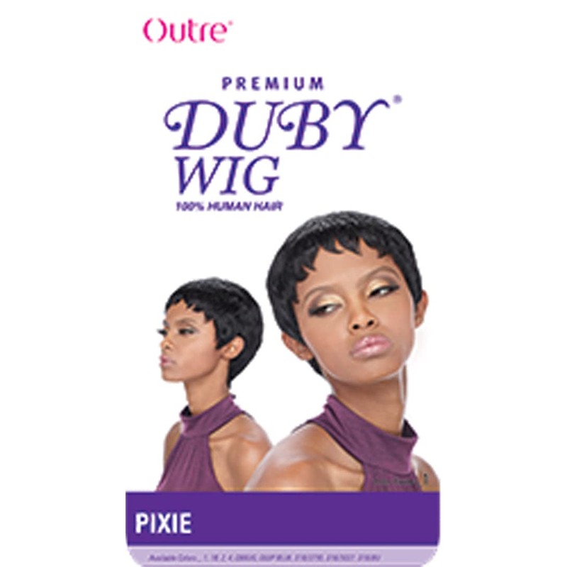Outre Premium Duby Human Hair Wig - PIXIE (#1)