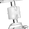 Pack of 10 Transparent Pipe Clips with Price Label Holder