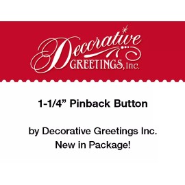 Decorative Greetings Inc 12 Soccer Pins * 1 1/4" PINBACK Buttons Party Favor for your Sport Team! USA NEW