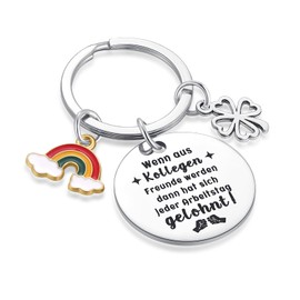 Jusgan Leaving Gift Colleagues Keyring Small Gift Colleague