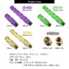 [FUPUTWO] Crystal Shift Knob Universal Octagon Bubble Twist Glitter Transparent