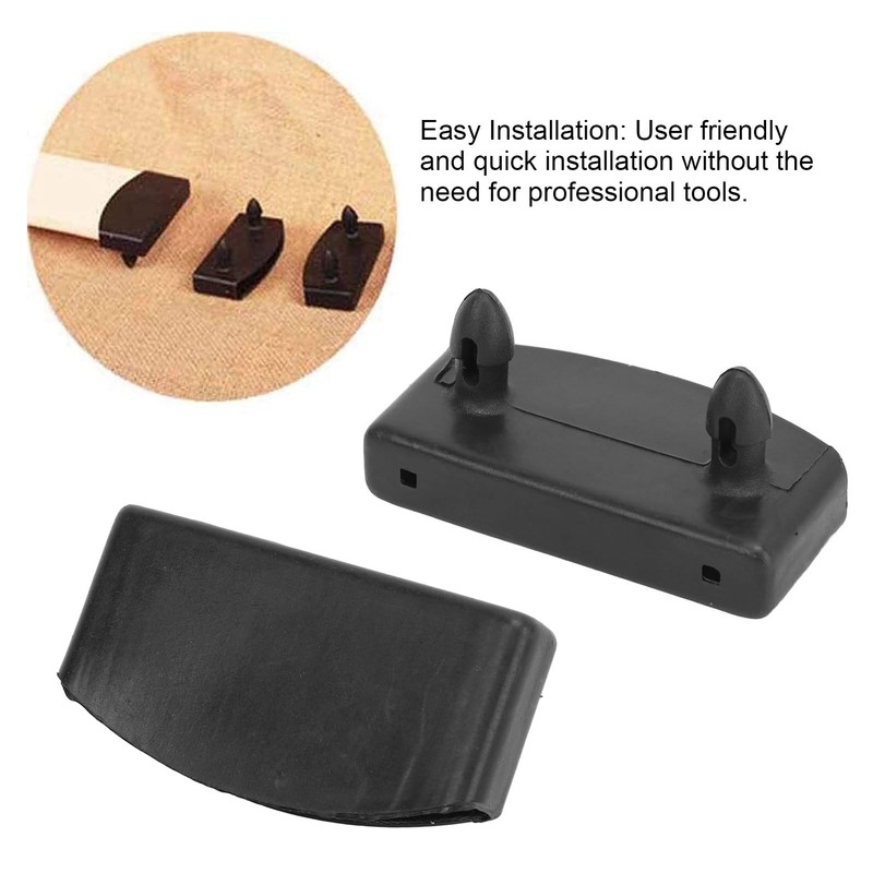 Pack of 20 Plastic End Caps for Slatted Frames, Bed