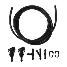 New Car Windshield Washer Squirter Nozzle Spray Jet Kit Fluid Hose Connector Set Fit for Dodge Journey AVP Sport Utility 4-Door 2.4L 2360CC 144Cu. In. l4 GAS DOHC Naturally Aspirated 2015 by XSPANDER