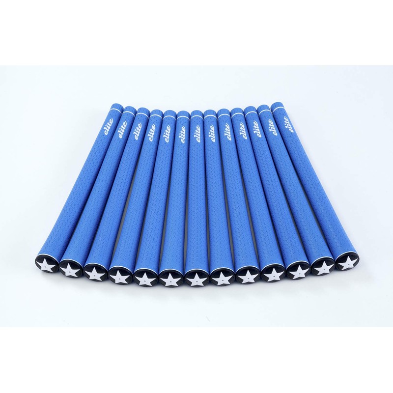 elitegrips Y360°sXT Golf Grips, Set of 13, Marine Blue, No