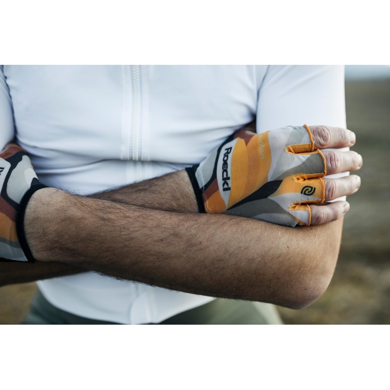 Roeckl Sports IBIO Unisex High Performance Cycling Gloves, Grey 9