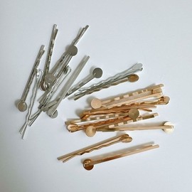 10개입 5.5cm DIY 웨이브 실핀 (WEED5DD) 10-Pack 5.5cm DIY Wave Hairpins (WEED5DD)