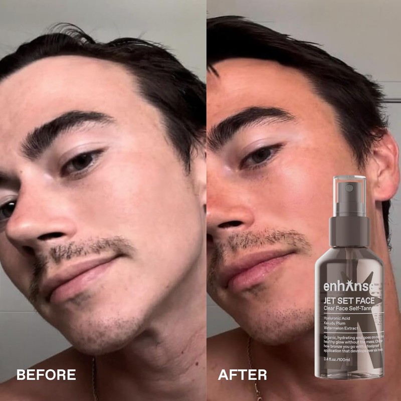ENHANSE Enhanse Jet Set Face Clear Self Tanner Spray for