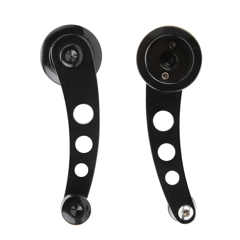 3in Black CNC Aluminum Alloy Window Winder Crank Handle Kit