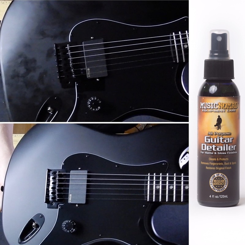MusicNomad MN100 Premium Guitar Cleaner for Acoustic & Electric, 4