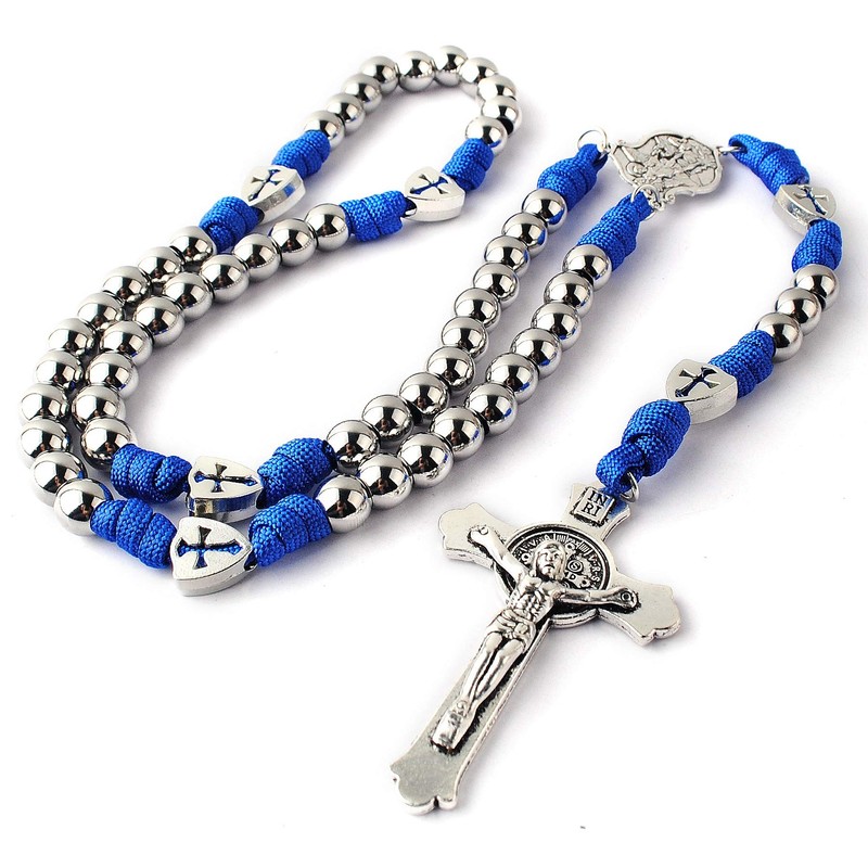 HanlinCC Large and Heavy Stainless Steel Beads Rugged Durable Paracord