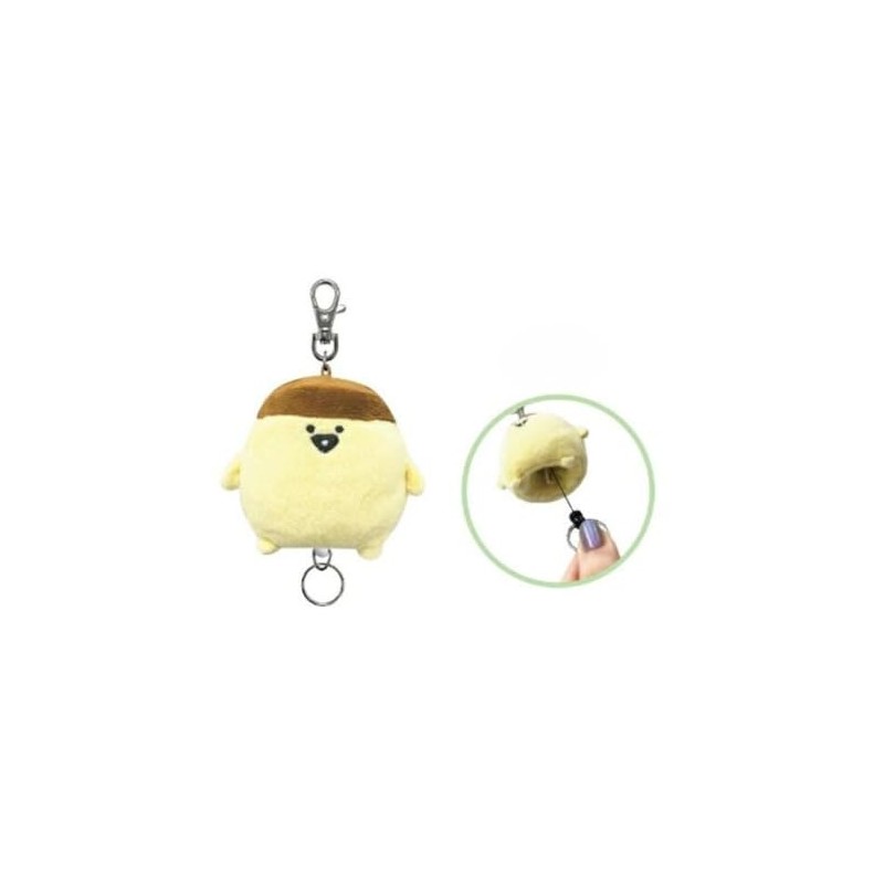 S 16750 [With Stationery] Plush Reel Key Cover [Pudding] [Key