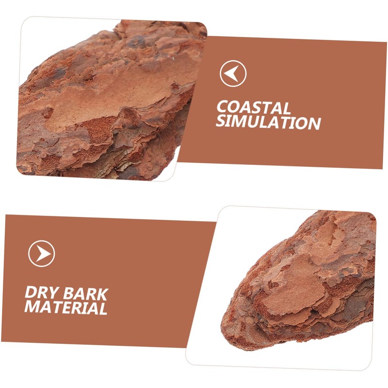 IWOWHERO 1 Pack Miniature Bark Diorama Supplies for Fairy Dry
