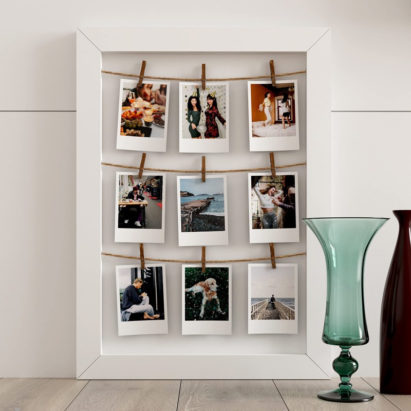 LWR CRAFTS Crafts Wooden Small Clothespins, 4.8cm Length, 50 Pieces