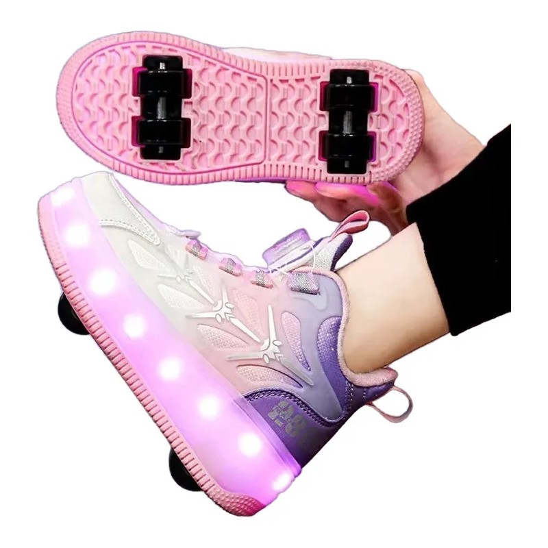 Patines De Ruedas Luminosos Para Niños